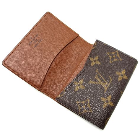 louis vuitton card case ebay|louis vuitton men's card wallet.